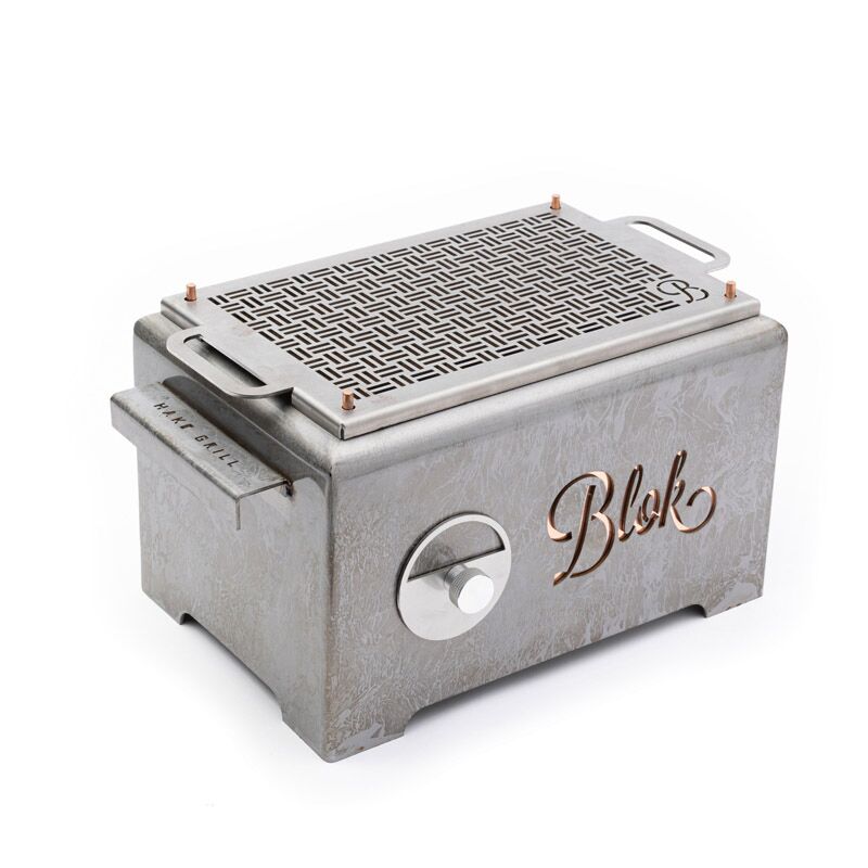 Blok Hako Table Grill BBQ | Handcrafted Steel Charcoal Grill - Image 4