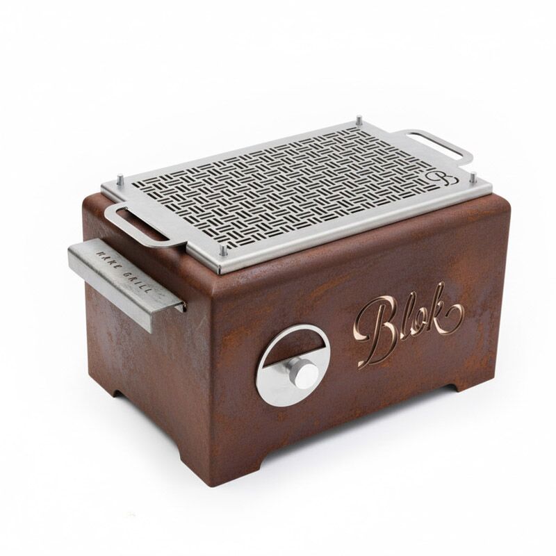 Blok Hako Table Grill BBQ | Handcrafted Steel Charcoal Grill - Image 3
